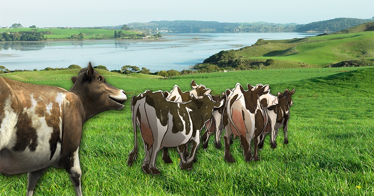 How many cows in your region? Rosie's World