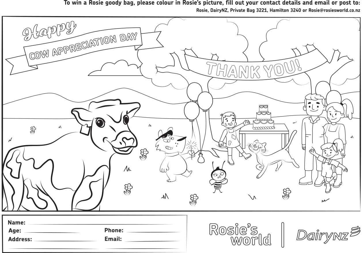 Rosie Cow Appreciation Day Colouring Thumb 1260X880