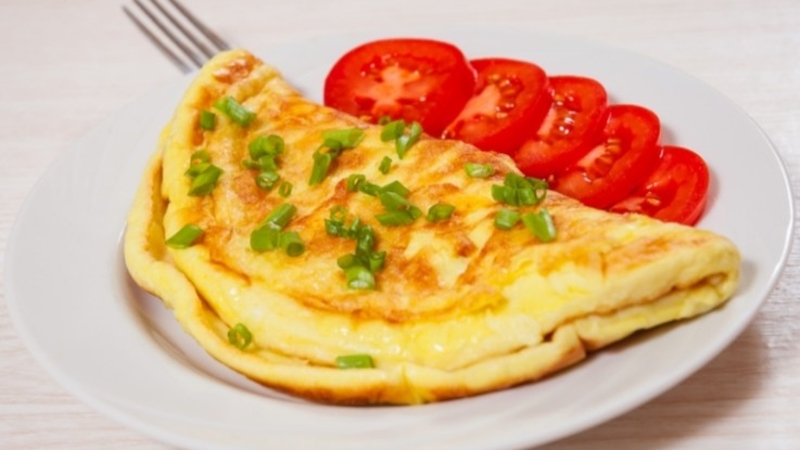 Omelette With Tomatoes